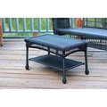 Propation Black Wicker Patio Furniture Coffee Table PR330831